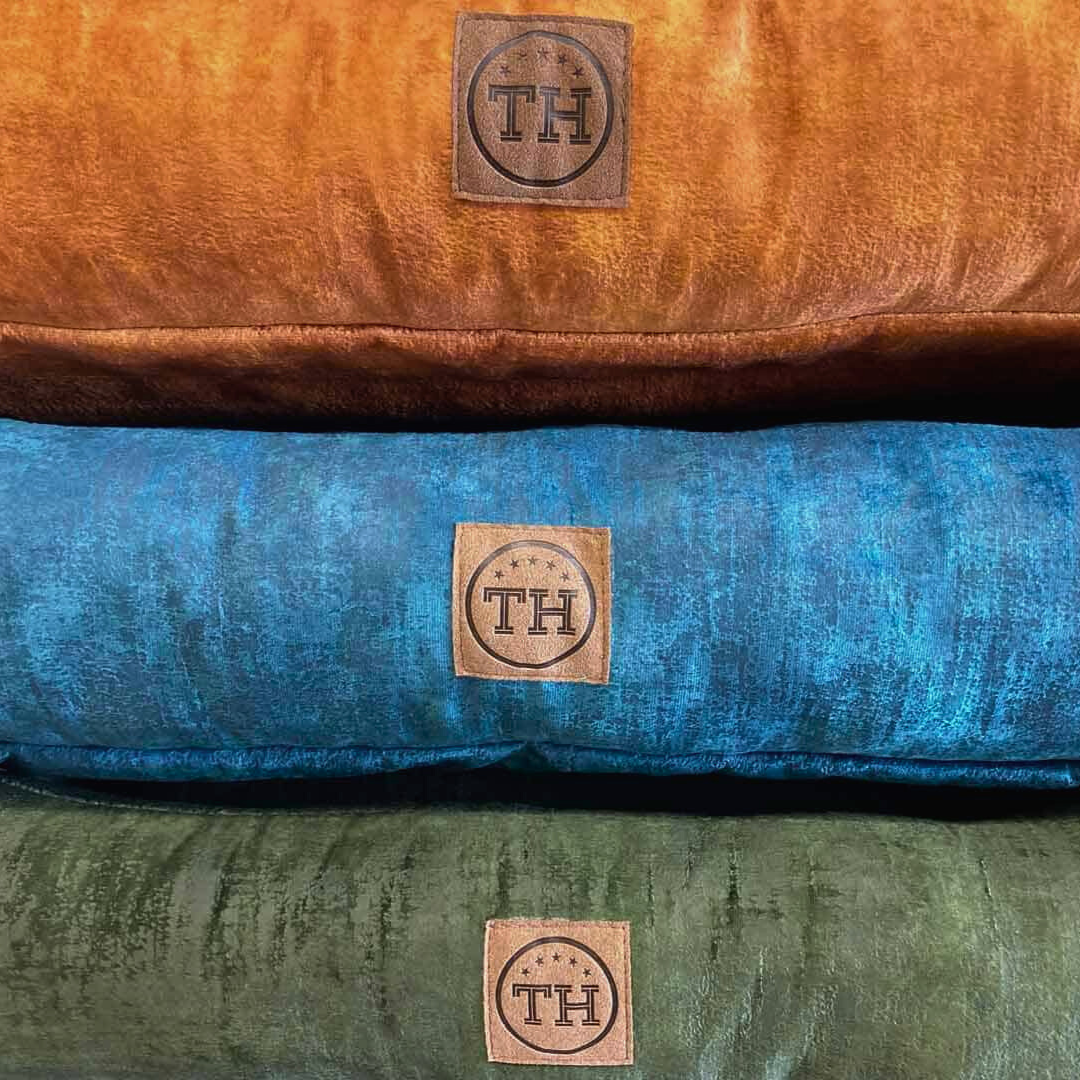Orthopädisches Hundebett - Vintage-Samt