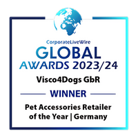 CorporateLiveWire Global Awards für Visco4Dogs GbR für Pet Accessories Retailer of the Year in Germany 2023/24