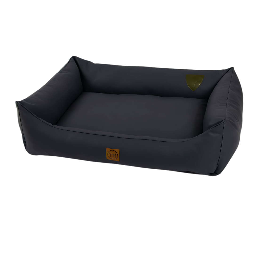 Orthopädisches Hundebett Leder