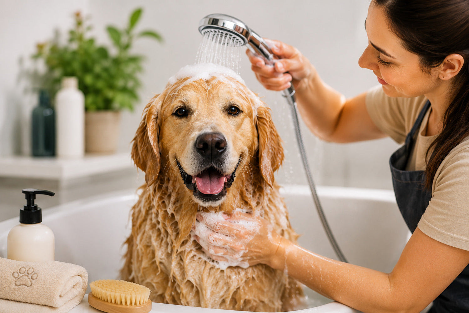 Hund baden: So pflegst und badest du deinen Hund richtig