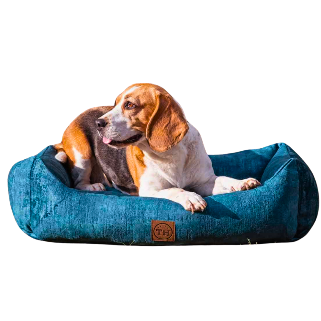Orthopädisches Hundebett - Vintage-Samt